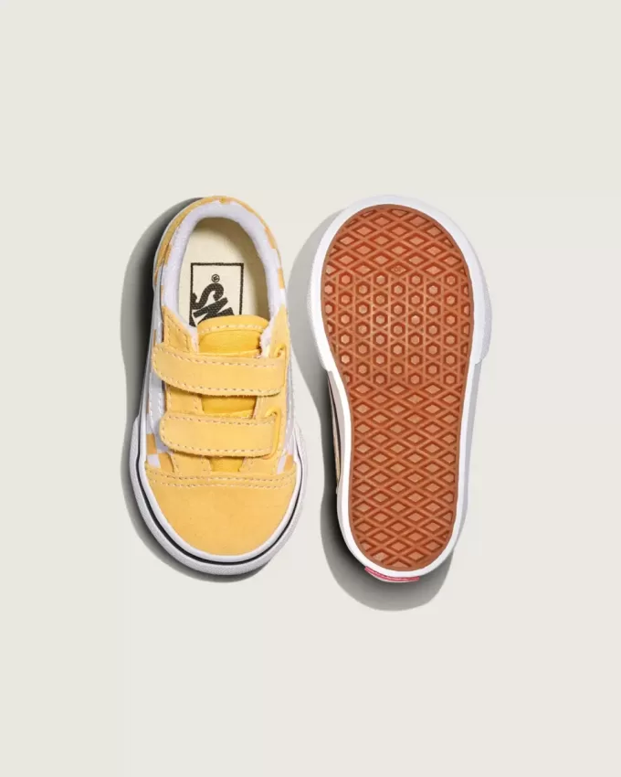 Chaussures Old Skool V à motif damier pour tout-petits