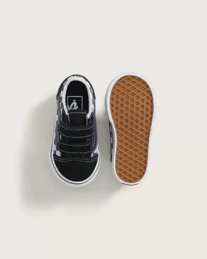 Chaussures Old Skool V à motif damier pour tout-petits