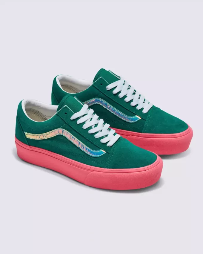 Chaussures à plateforme en daim Old Skool Customs