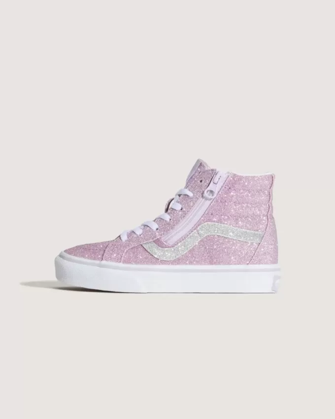 Chaussures Sk8-Hi à fermeture éclair latérale pour petits enfants