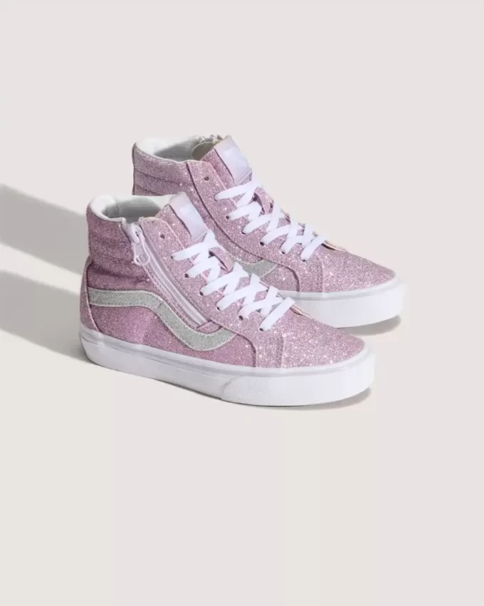 Chaussures Sk8-Hi à fermeture éclair latérale pour petits enfants