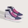 Chaussures Sk8-Hi à fermeture éclair latérale pour petits enfants