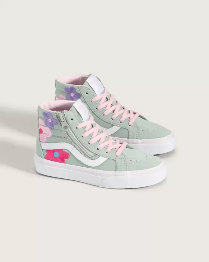 Chaussures Sk8-Hi à fermeture éclair latérale pour petits enfants