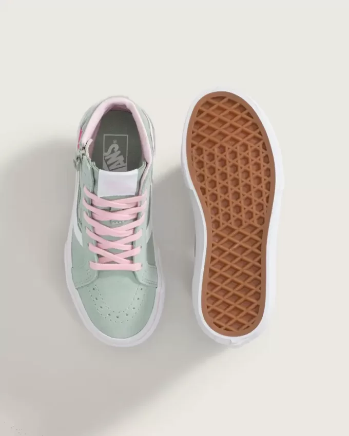 Chaussures Sk8-Hi à fermeture éclair latérale pour petits enfants