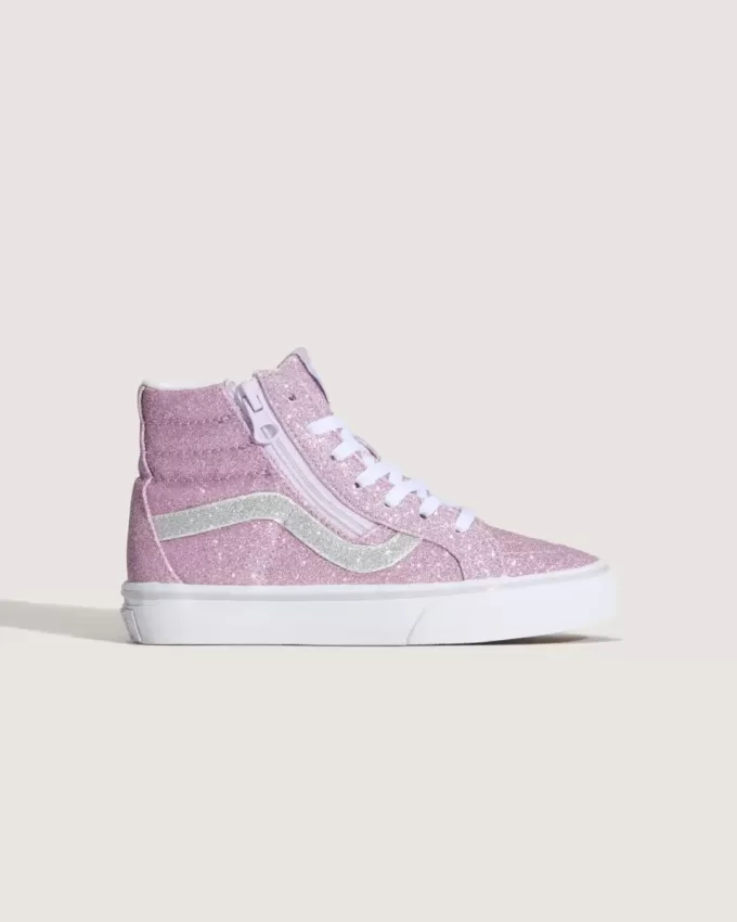 Chaussures Sk8-Hi à fermeture éclair latérale pour petits enfants