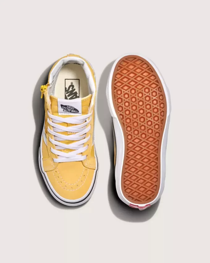 Chaussures SK8-Hi rééditées avec fermeture éclair latérale pour petits enfants