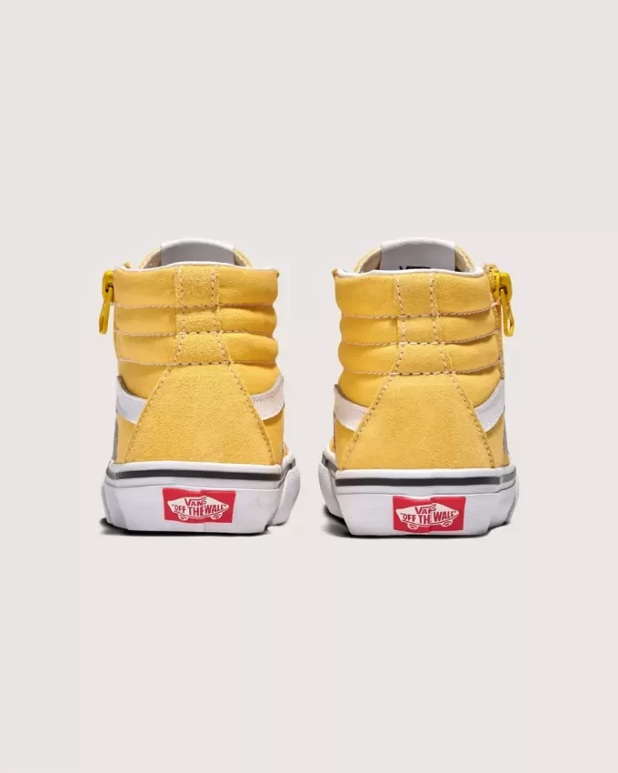 Chaussures SK8-Hi rééditées avec fermeture éclair latérale pour petits enfants
