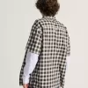 Chemise boutonnée à carreaux Monte