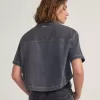 Chemise boutonnée en jean Natalie