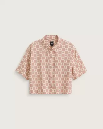 Chemise à carreaux ensoleillée