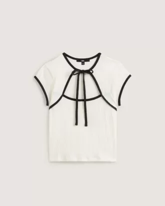 Chemise à col noué Kari