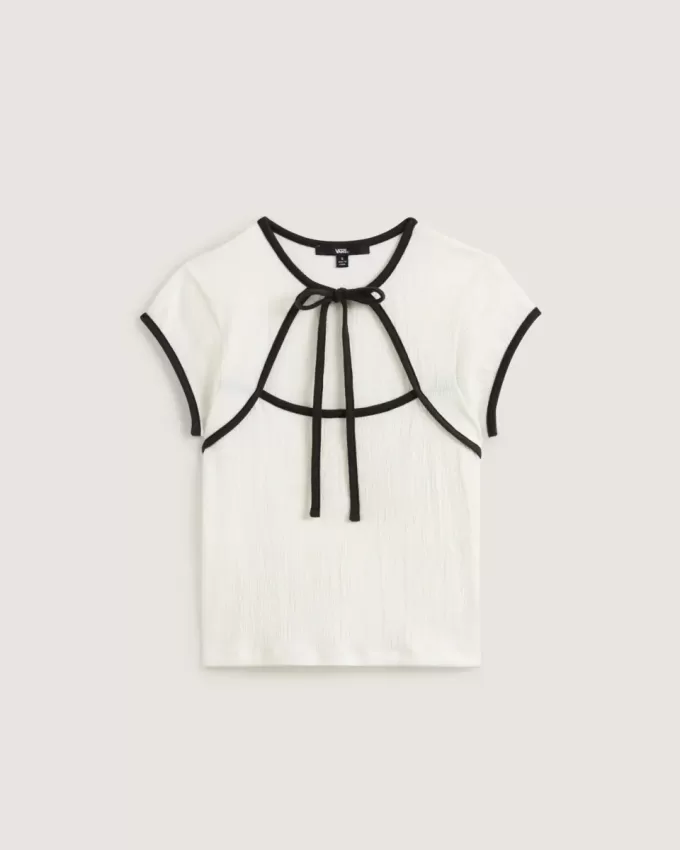 Chemise à col noué Kari