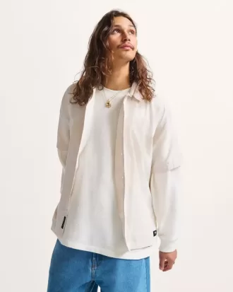 Chemise tissée à carreaux Kessler