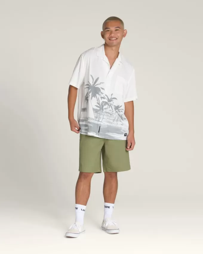 Chemise tissée Creswell