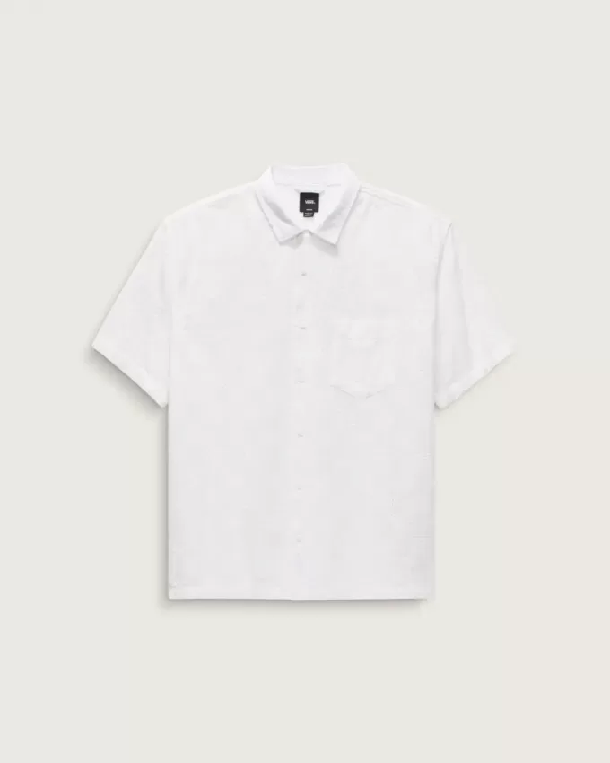 Chemise tissée à œillets Wayside