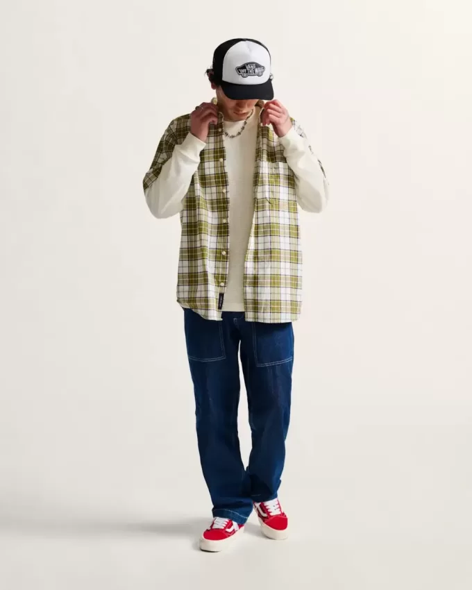 Chemise tissée unie Lawson