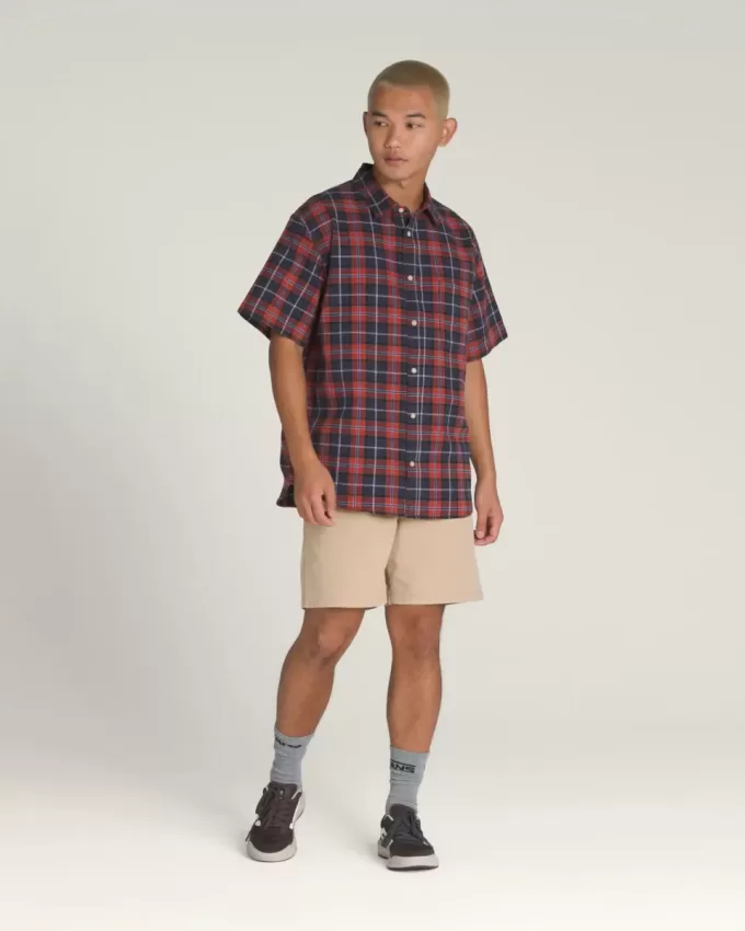 Chemise tissée unie Lawson