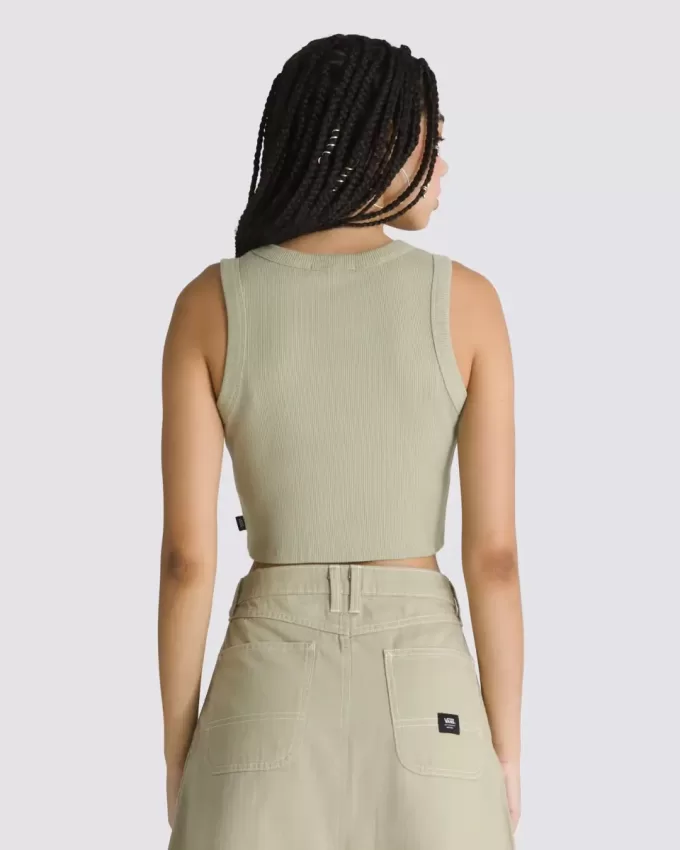 Débardeur côtelé Drew