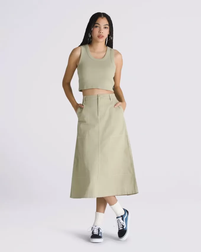 Débardeur côtelé Drew