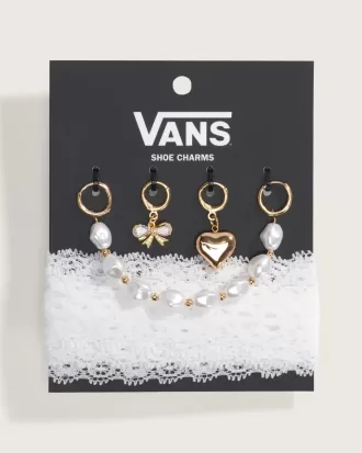 Ensemble de breloques pour chaussures Vans avec perles et lacets