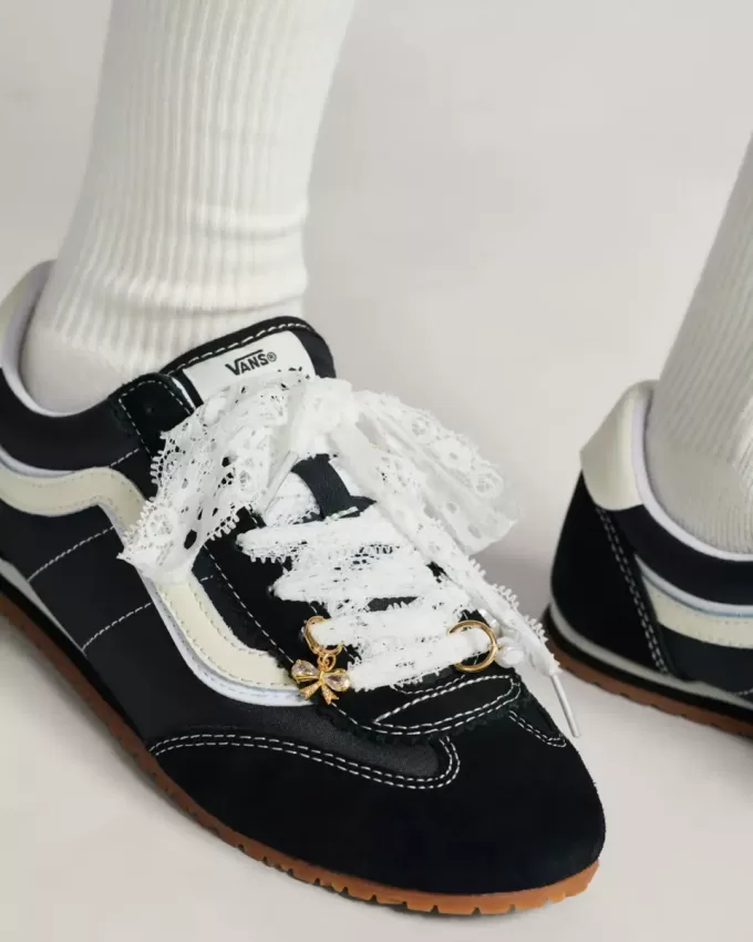 Ensemble de breloques pour chaussures Vans avec perles et lacets