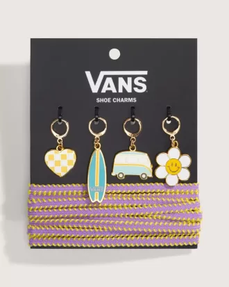 Ensemble de breloques pour chaussures Vans Retro California