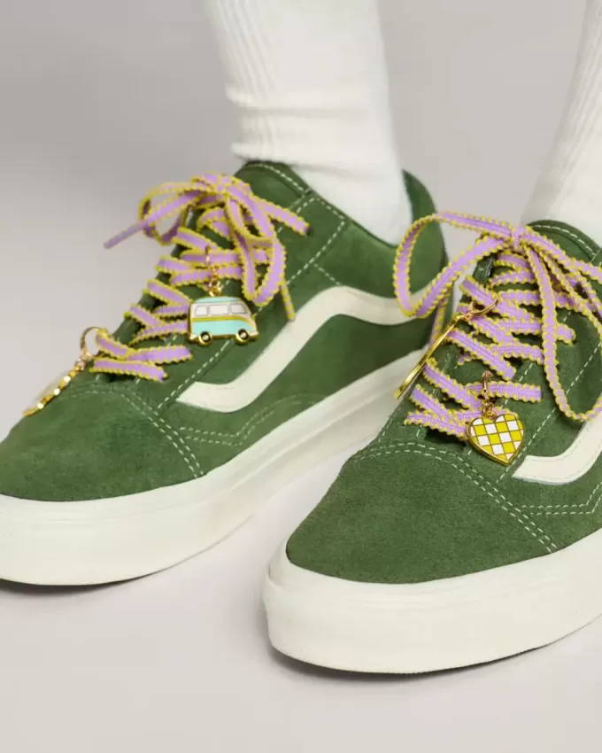 Ensemble de breloques pour chaussures Vans Retro California