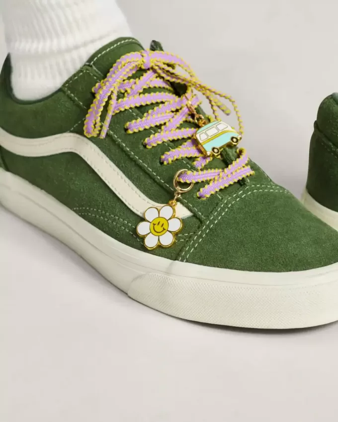 Ensemble de breloques pour chaussures Vans Retro California
