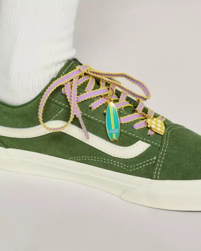 Ensemble de breloques pour chaussures Vans Retro California