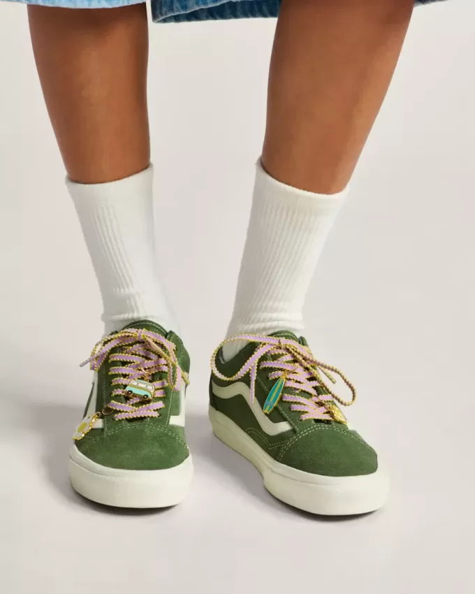 Ensemble de breloques pour chaussures Vans Retro California