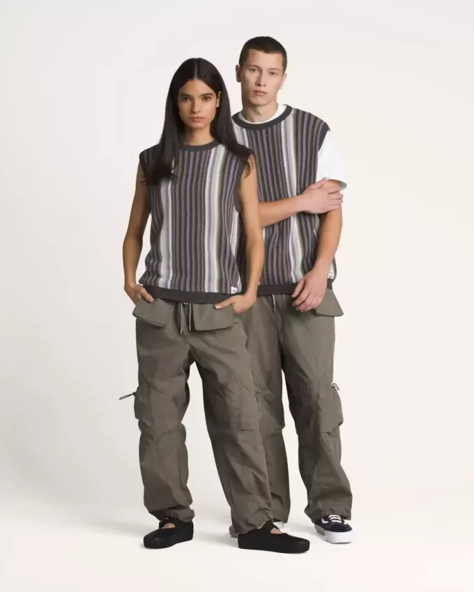 Gilet rayé haut de gamme