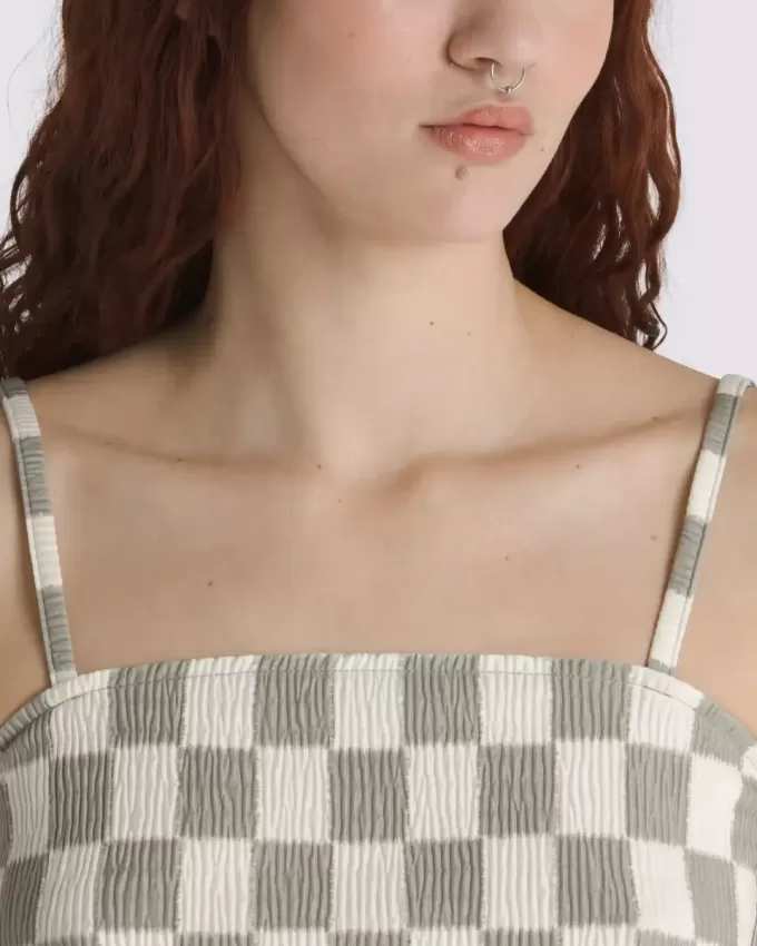 Haut caraco à damier Wren