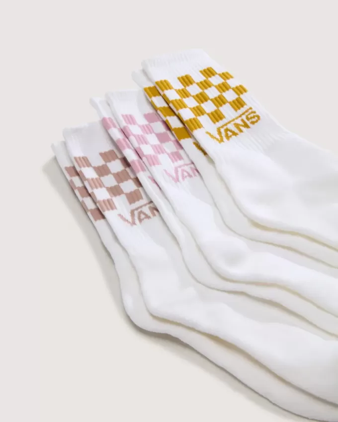 Lot de 3 paires de chaussettes classiques à carreaux