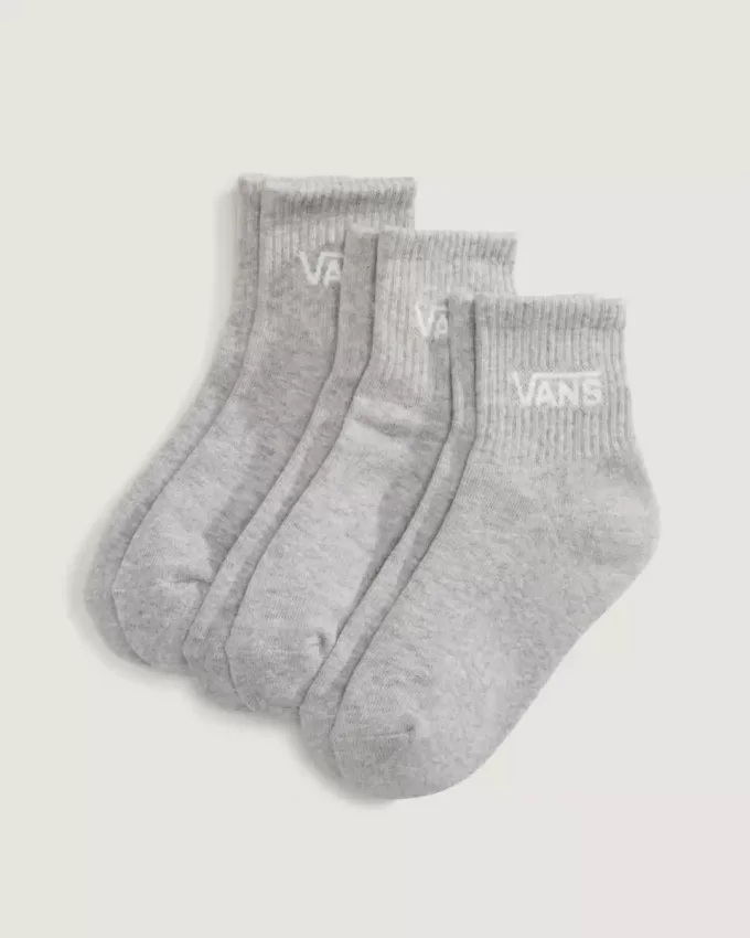 Lot de 3 paires de chaussettes mi-mollet classiques pour enfants