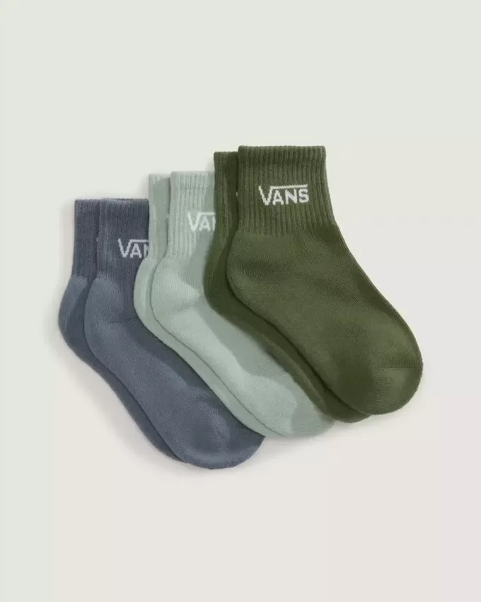 Lot de 3 paires de chaussettes mi-mollet classiques pour enfants