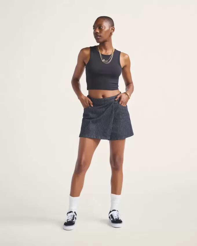 Mini-jupe portefeuille Sirelle