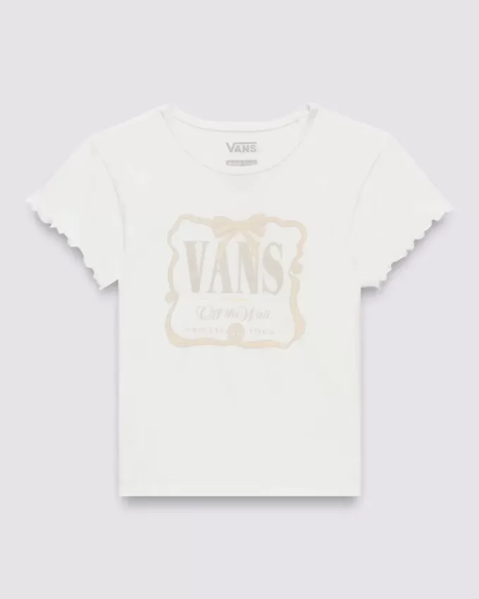 Mini-t-shirt à nœud et ruban pour enfants