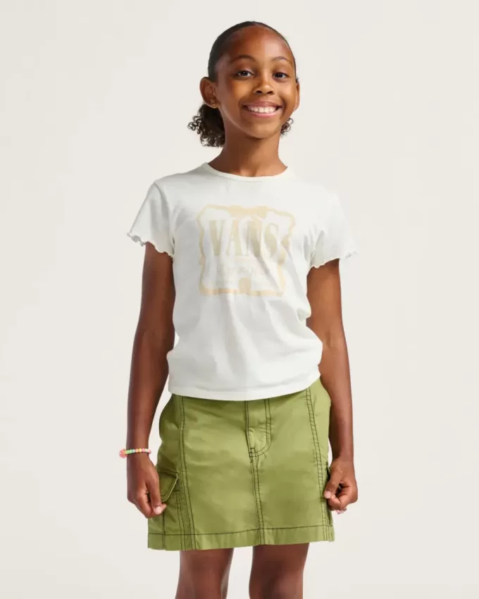 Mini-t-shirt à nœud et ruban pour enfants