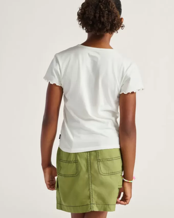 Mini-t-shirt à nœud et ruban pour enfants