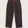 Pantalon en denim utilitaire ample de skate