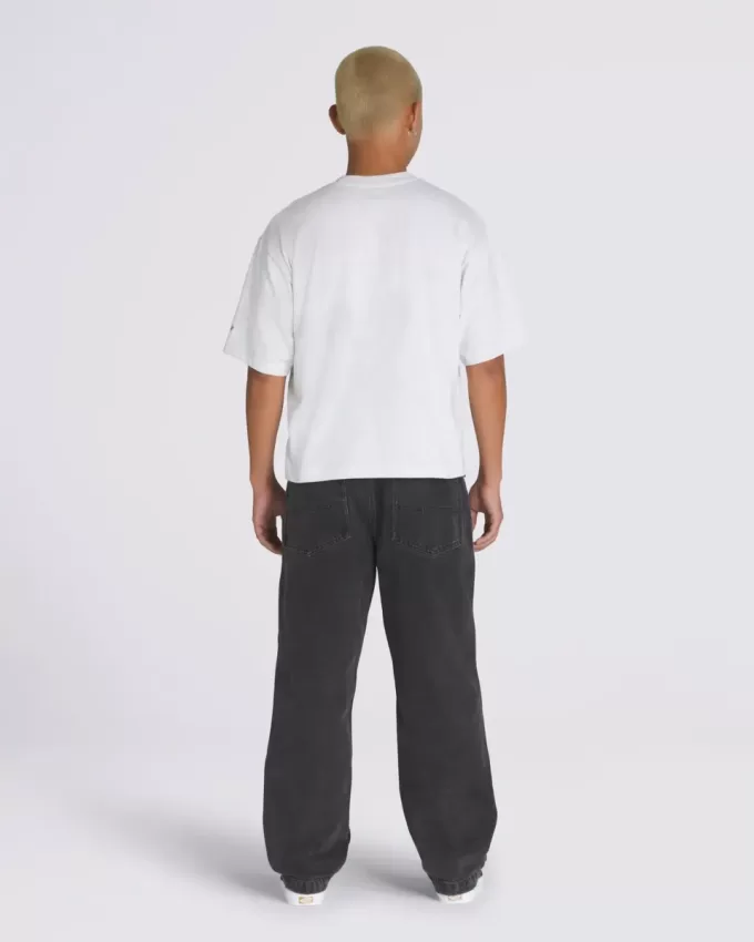 Pantalon en denim utilitaire ample de skate