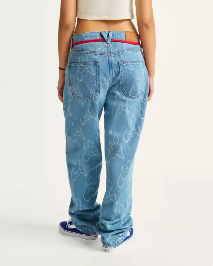 Pantalon en jean ample Check-5 Blaze