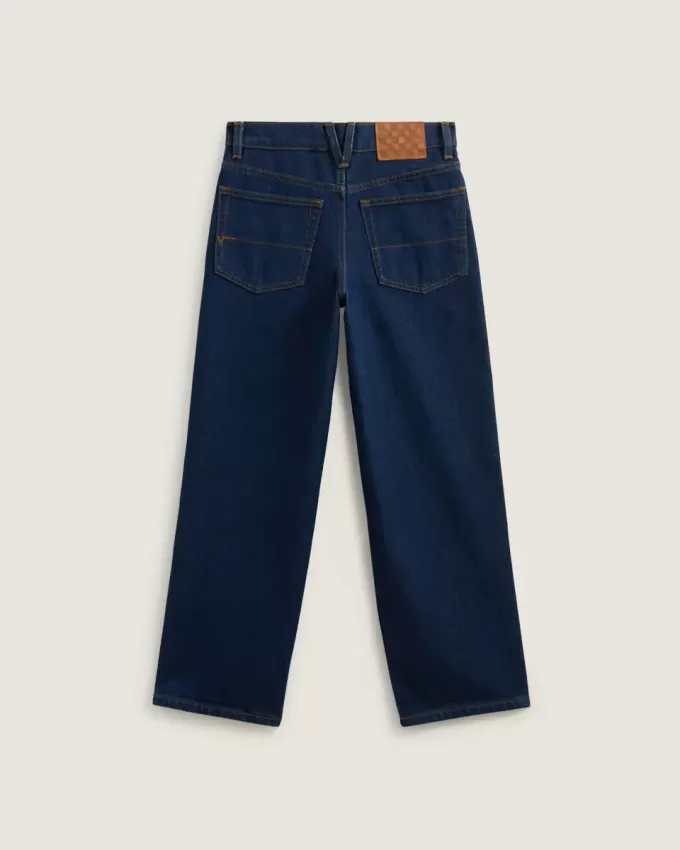 Pantalon en jean ample Check-5 pour enfants