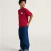 Pantalon en jean ample Check-5 pour enfants