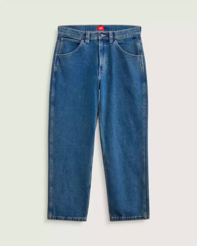 Pantalon en jean ample Skate Check-5