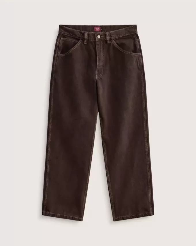 Pantalon en jean ample Skate Check-5