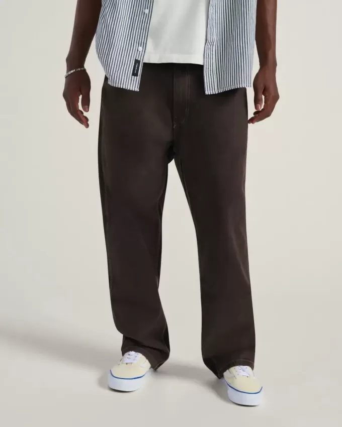 Pantalon en jean ample Skate Check-5