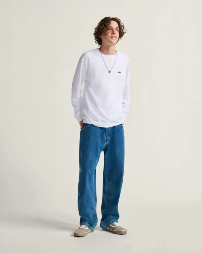 Pantalon en jean ample Skate Check-5