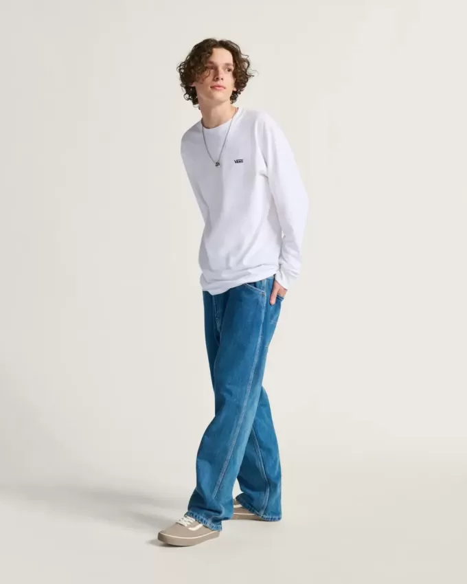 Pantalon en jean ample Skate Check-5