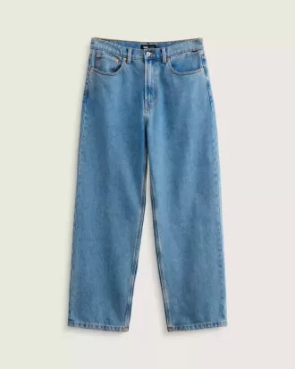 Pantalon en jean baggy Check-5